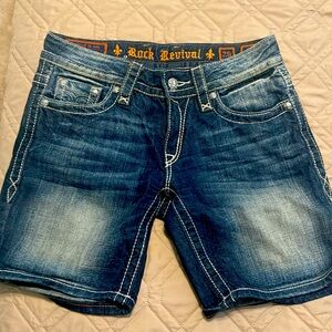 Rock Revival Emile Easy Short Jean shorts. Size 26.
